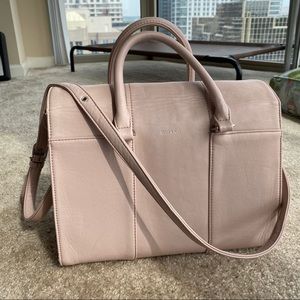 Matt & Nat Vegan Leather Handbag in Soft Pink